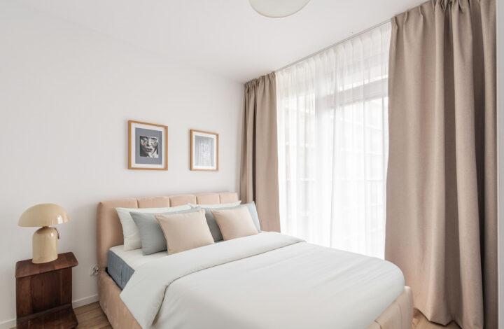 Привабливі світлі апартаменти біля Norblina