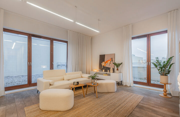 Величезна квартира з терасою 120 м²