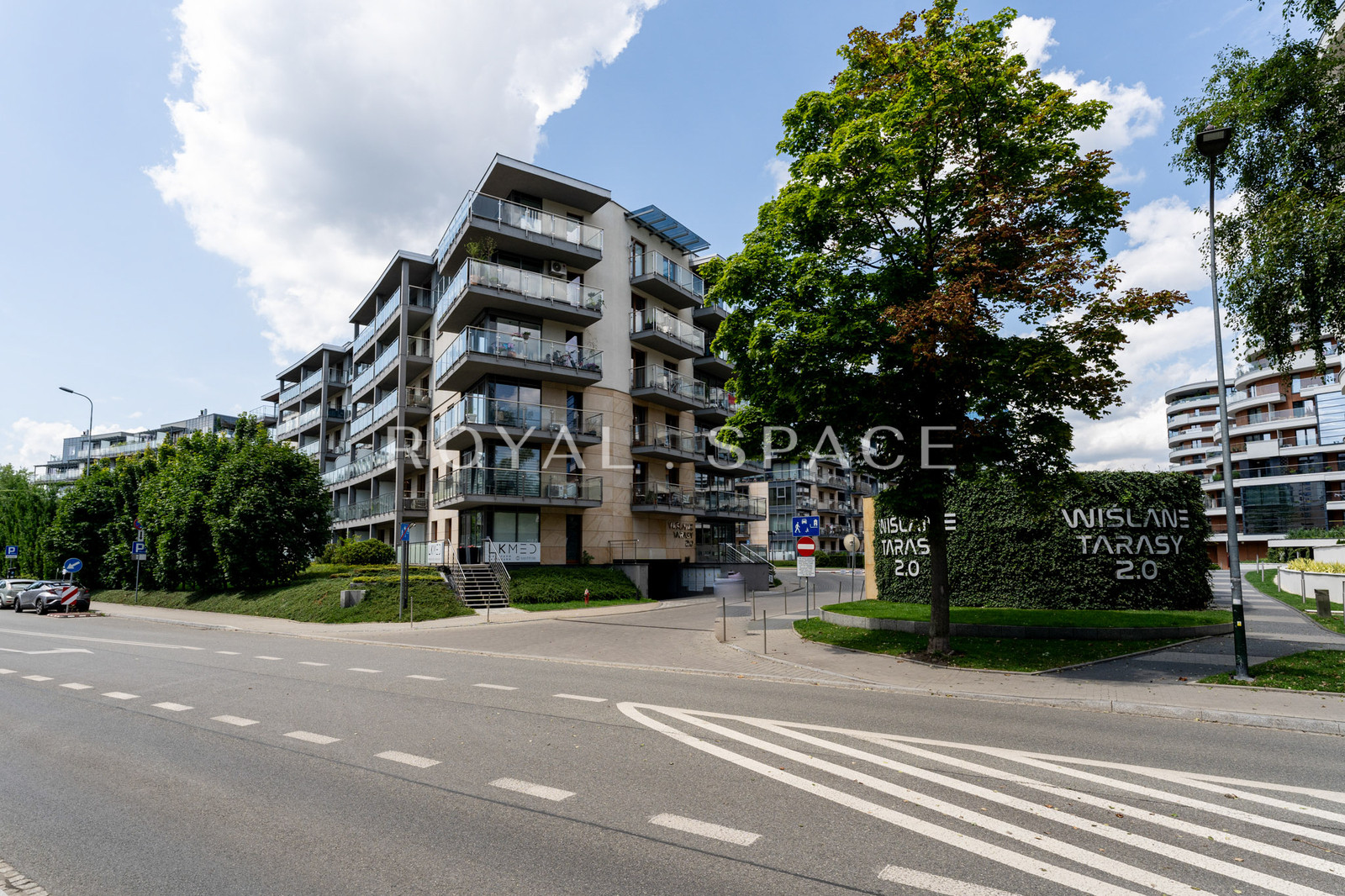 Studio z dużym balkonem na Wiślanych Tarasach!