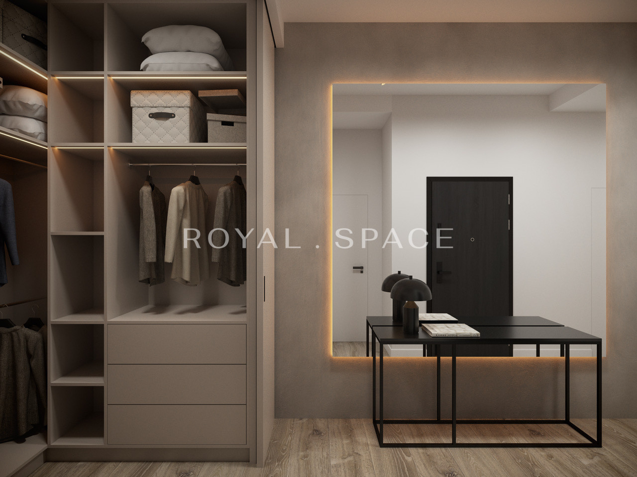 Apartment with a 400 sqm garden in the city center