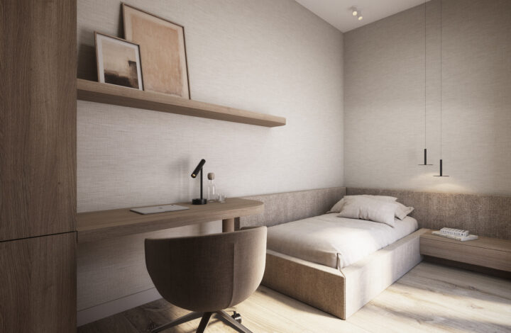 Apartment with a 400 sqm garden in the city center