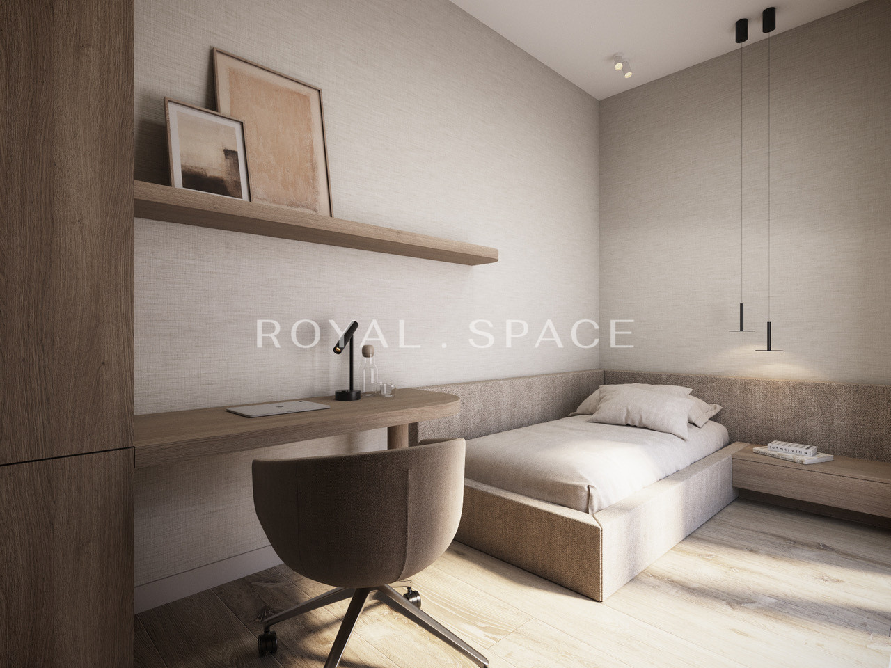 Apartment with a 400 sqm garden in the city center