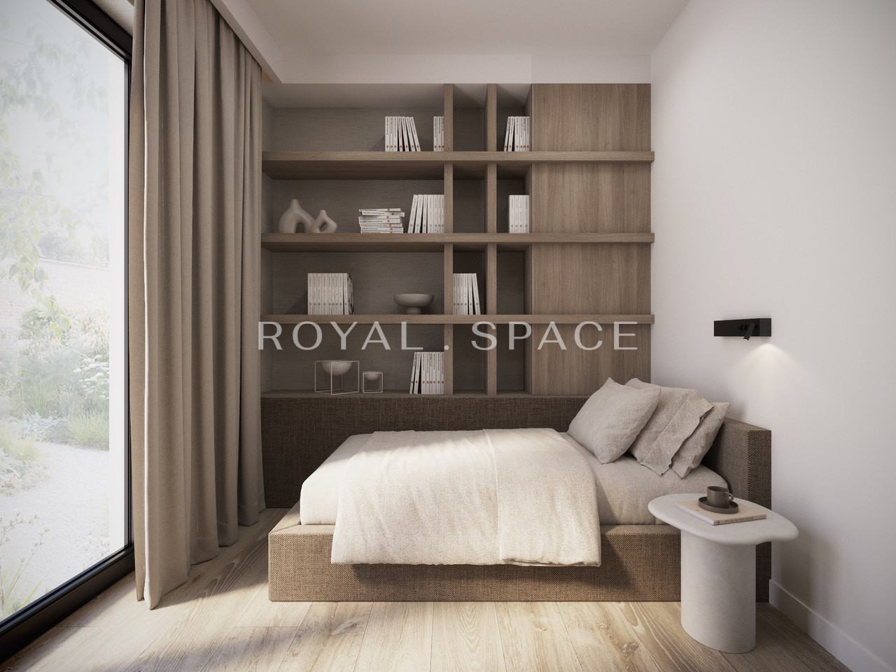 Apartment with a 400 sqm garden in the city center