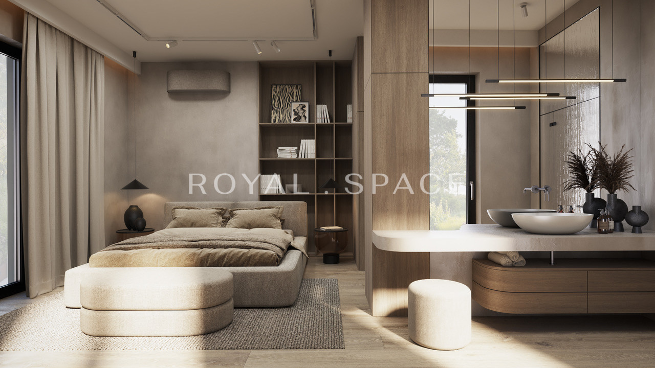 Apartment with a 400 sqm garden in the city center