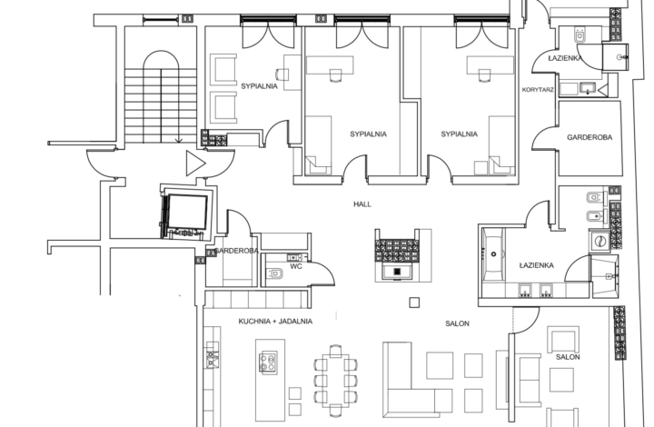 Luxurious 4-bedroom apartment next to Old Town!