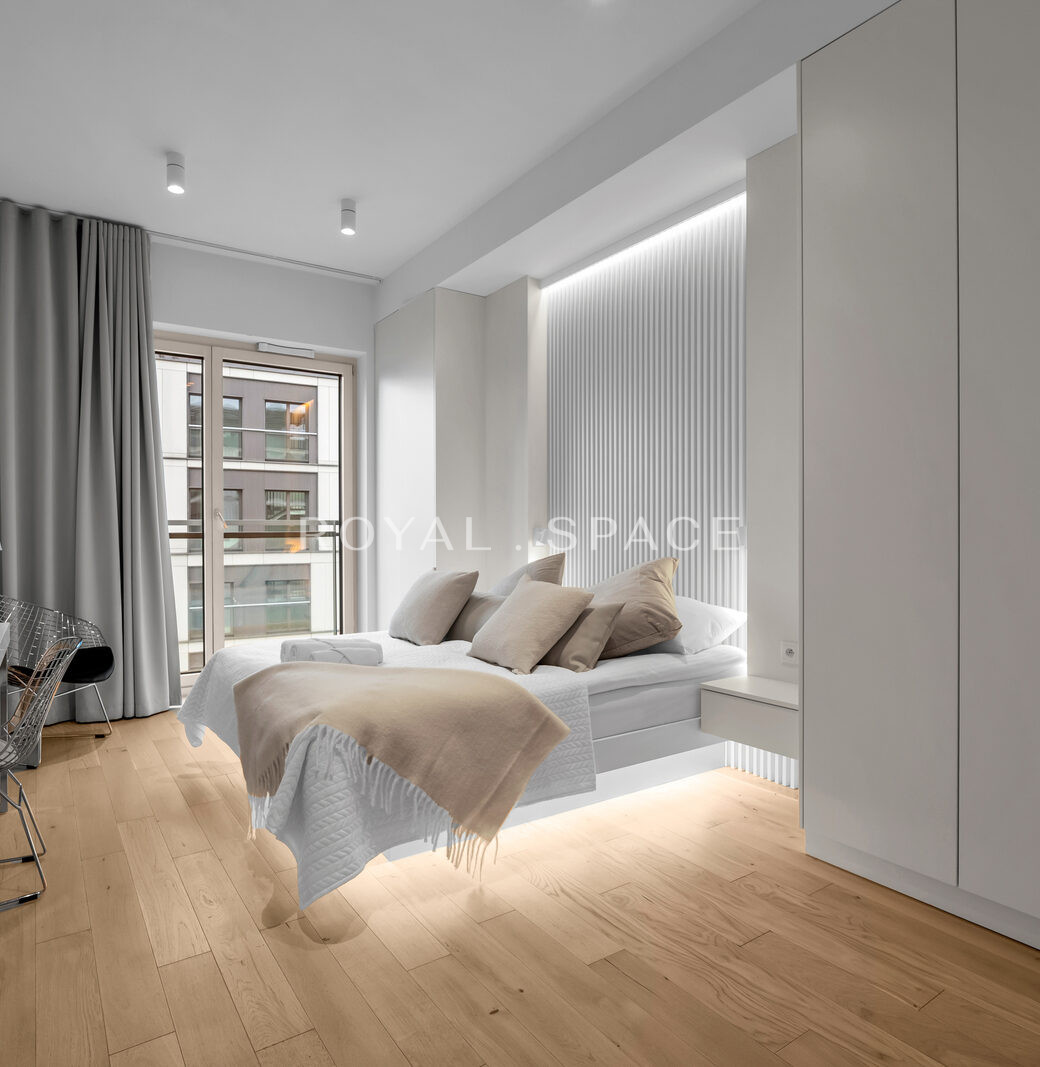 Apartament na 13 piętrze w Mennica Residence!