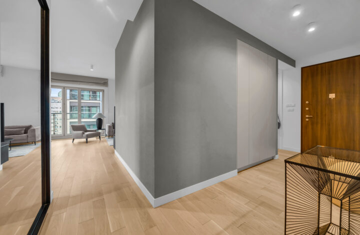 Apartament na 13 piętrze w Mennica Residence!