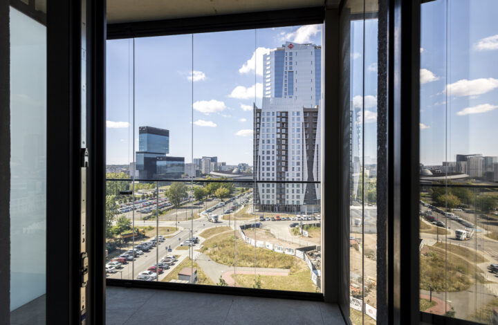 Apartment with balcony | 8th floor | City Centr