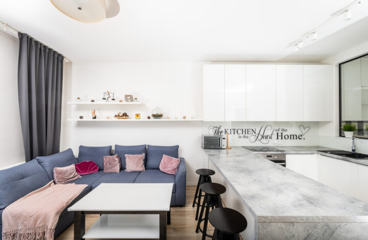 Wiślane Tarasy | простора квартира з кондиціонером