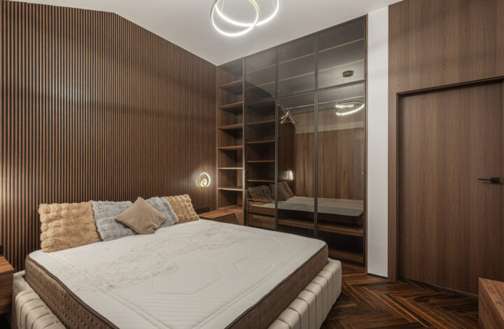 Modern apartment with air conditioning