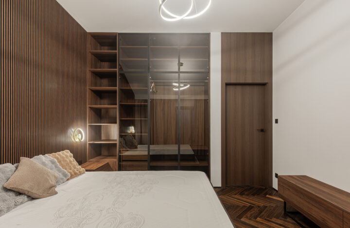 Modern apartment with air conditioning