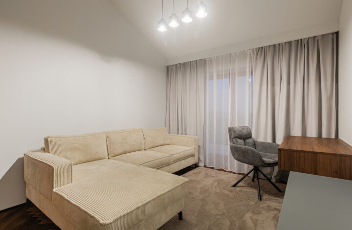 Modern apartment with air conditioning