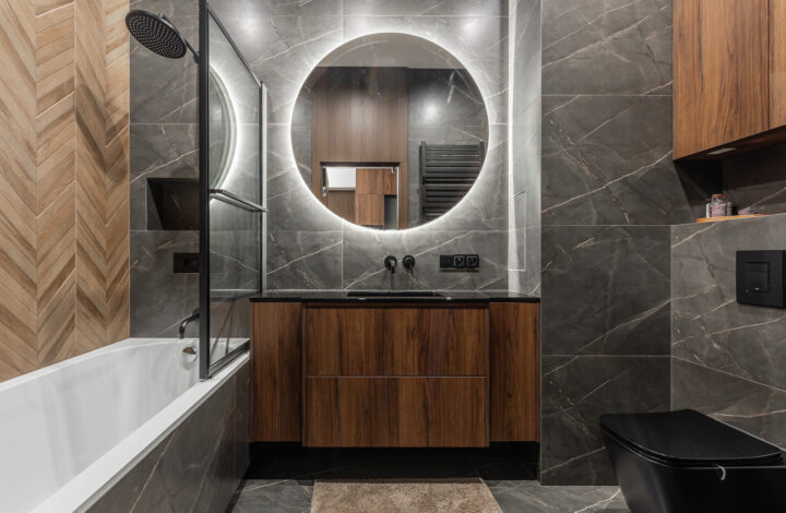 Modern apartment with air conditioning
