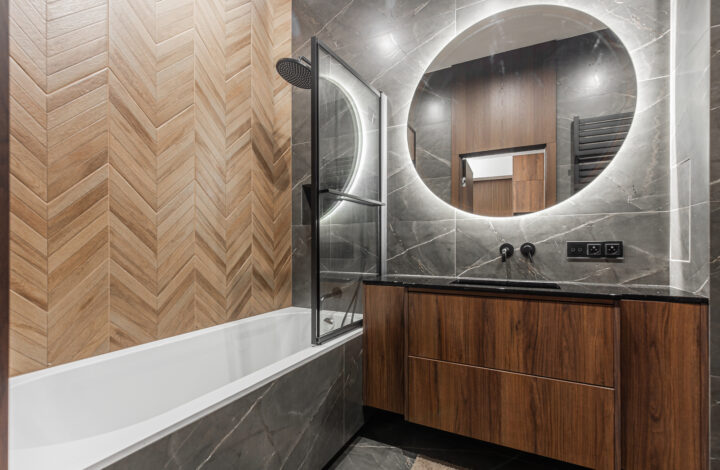 Modern apartment with air conditioning