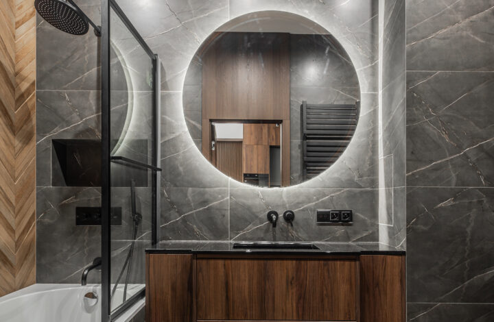 Modern apartment with air conditioning