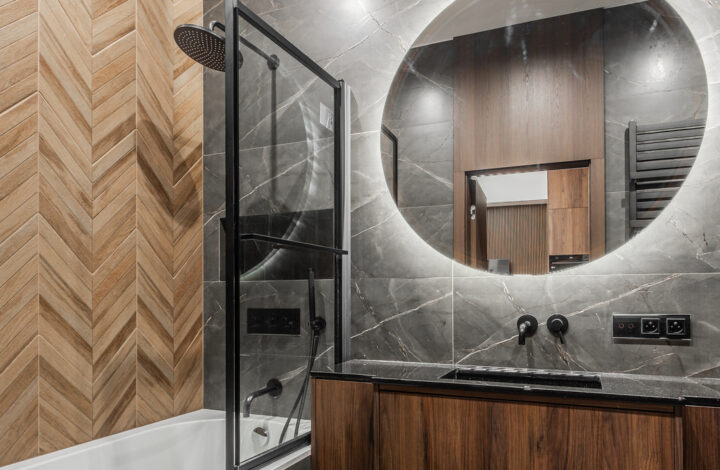 Modern apartment with air conditioning