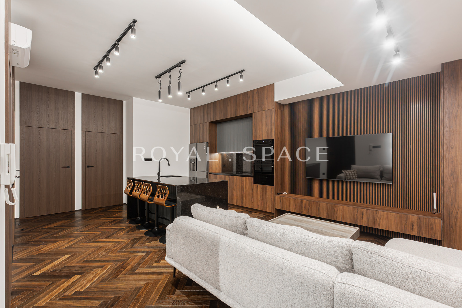 Modern apartment with air conditioning