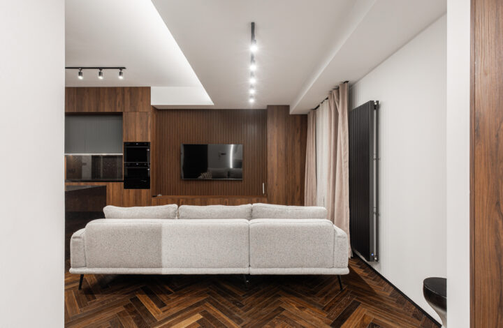 Modern apartment with air conditioning