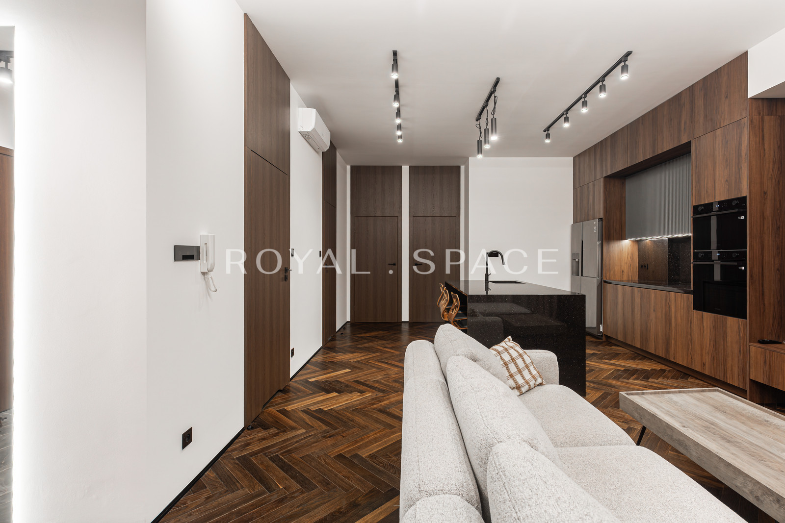 Modern apartment with air conditioning