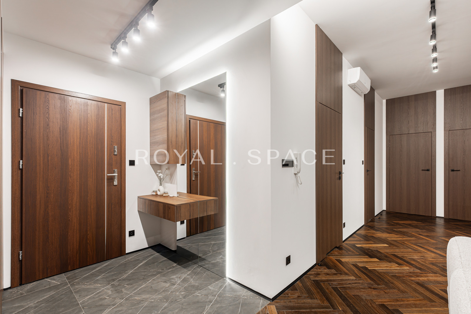 Modern apartment with air conditioning