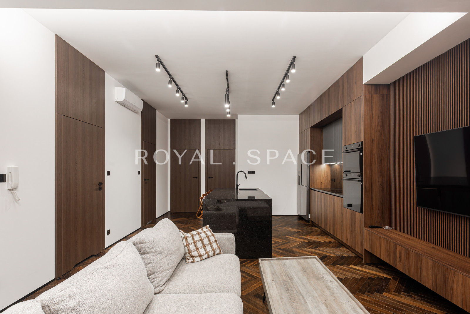 Modern apartment with air conditioning