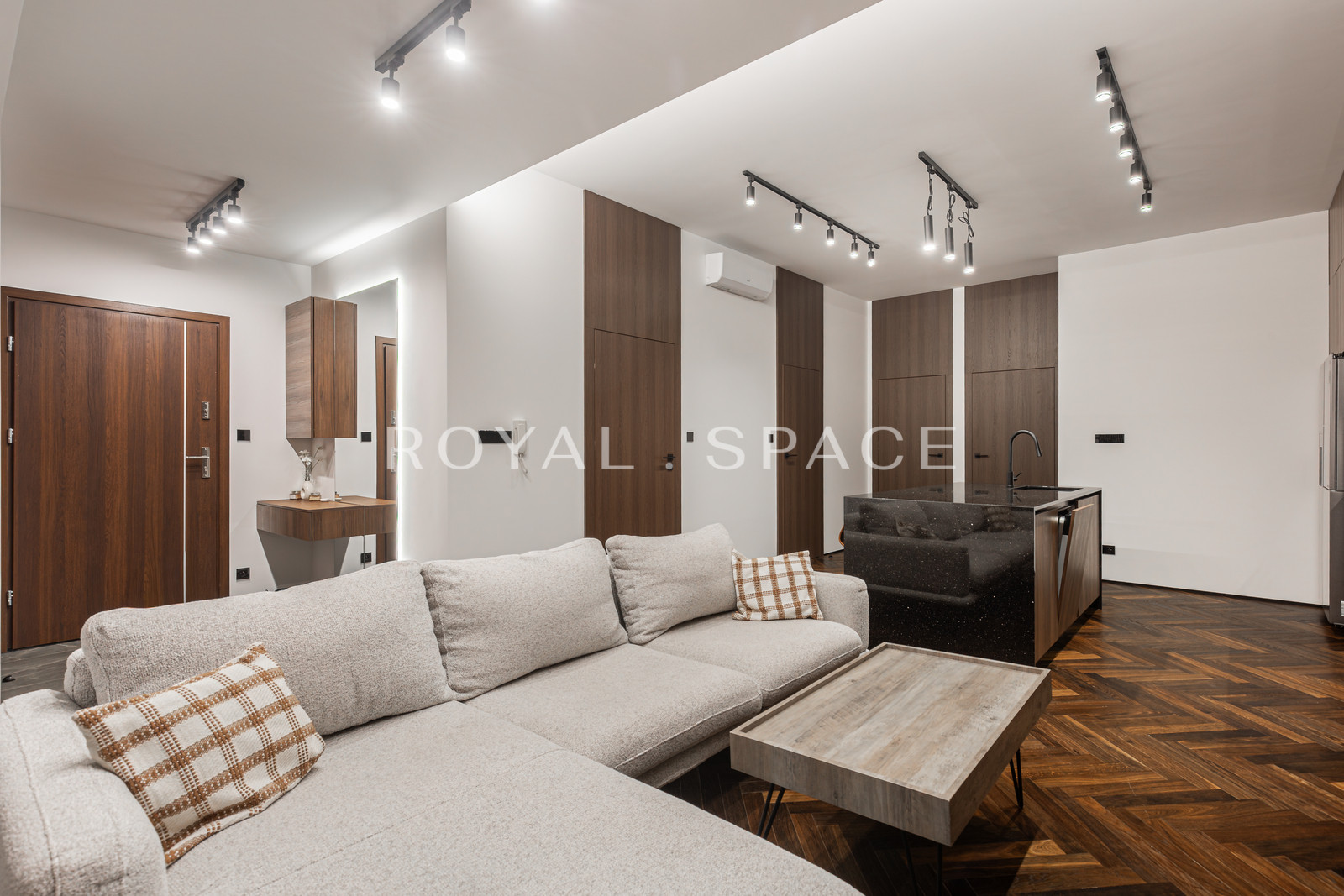 Modern apartment with air conditioning