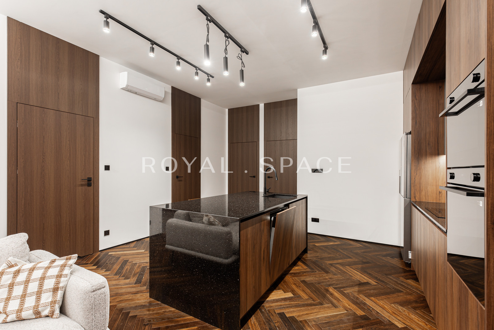Modern apartment with air conditioning