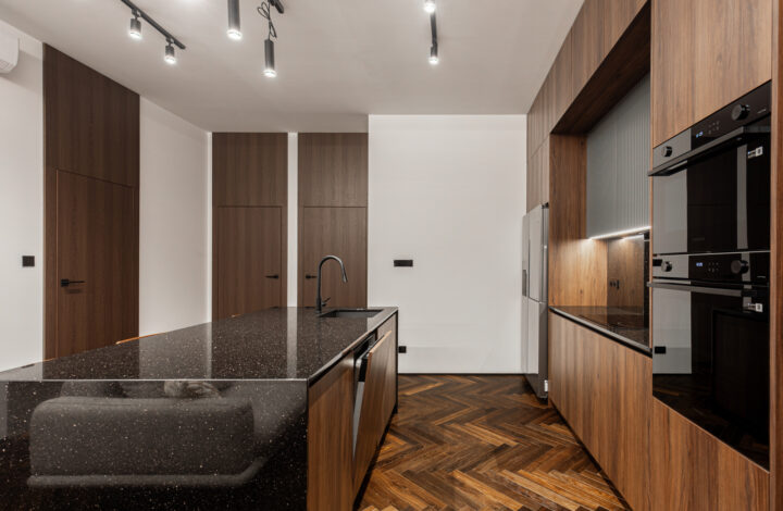 Modern apartment with air conditioning