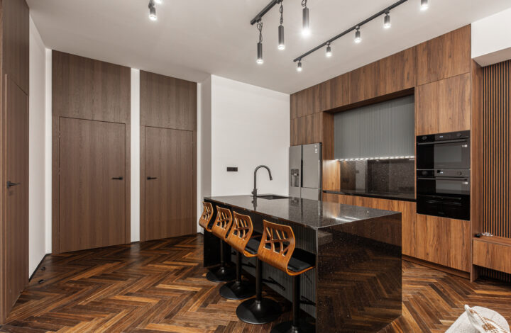 Modern apartment with air conditioning