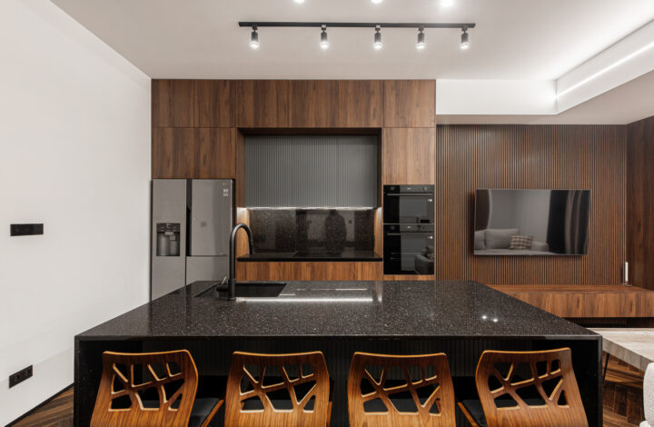 Modern apartment with air conditioning