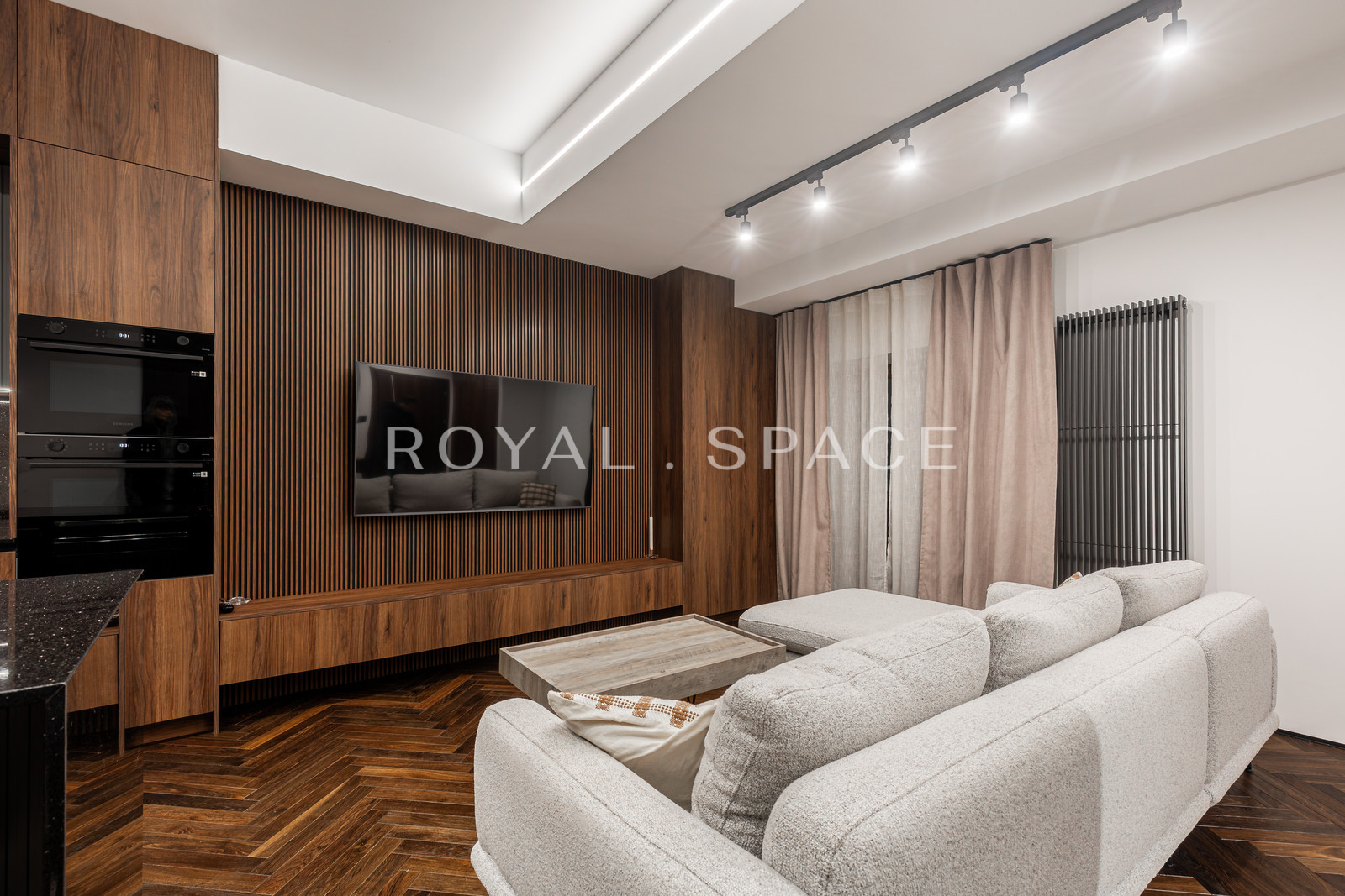 Modern apartment with air conditioning