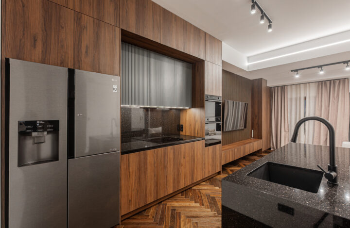 Modern apartment with air conditioning