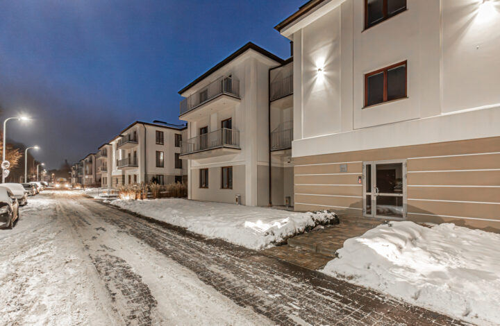 Modern apartment with air conditioning
