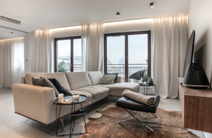 Стильна квартира на останньому поверсі!