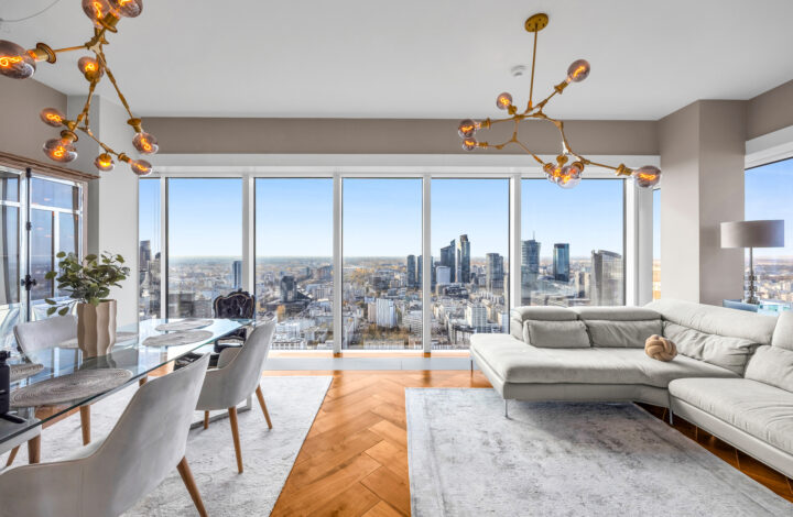 Престижний апартамент на високому поверсі | Złota 44