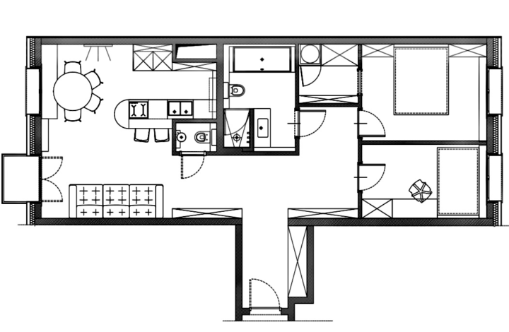 Elegant flat in Kossak Residence near Wawel