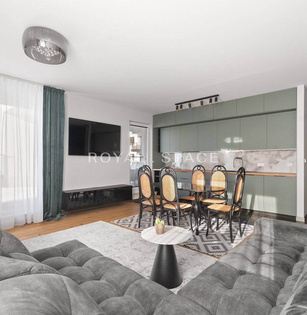 Bright apartment with 45 m² Terrace