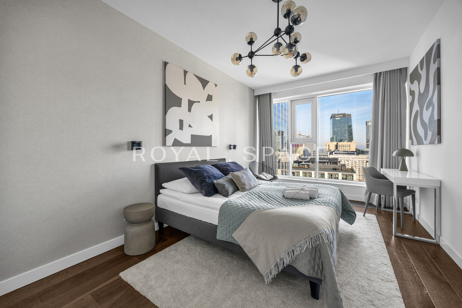 Unique Tower | High floor | Top view!