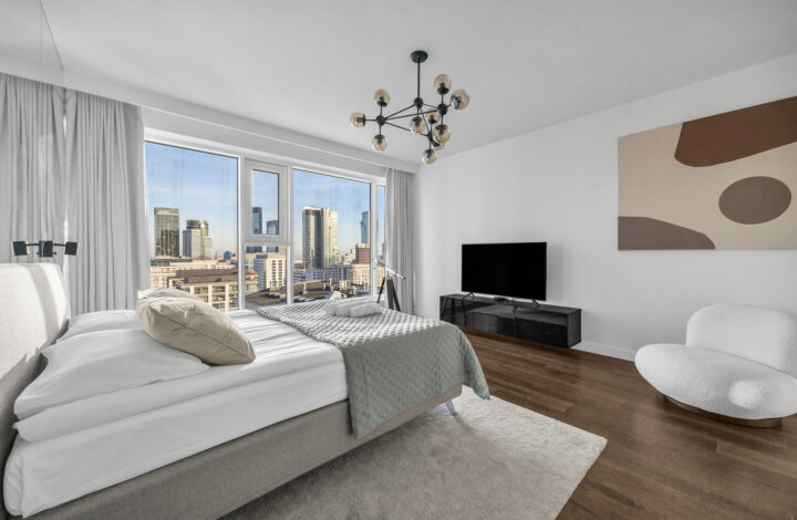 Unique Tower | High floor | Top view!