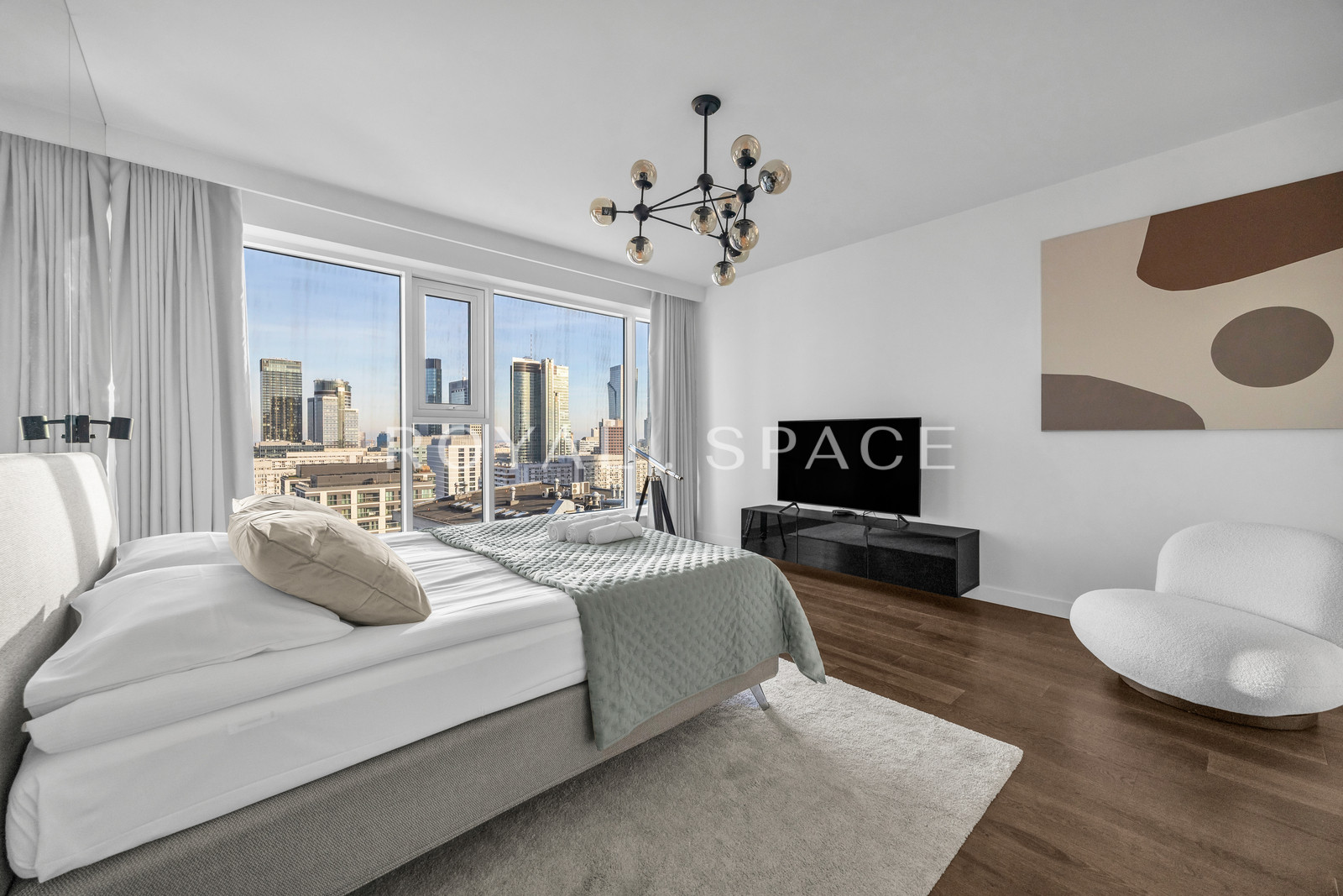 Unique Tower | High floor | Top view!