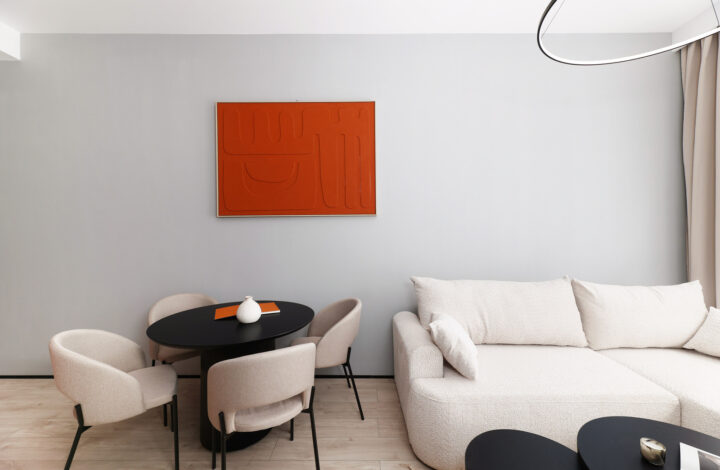 Modern flat with high ceilings at Młyny Mogilska!