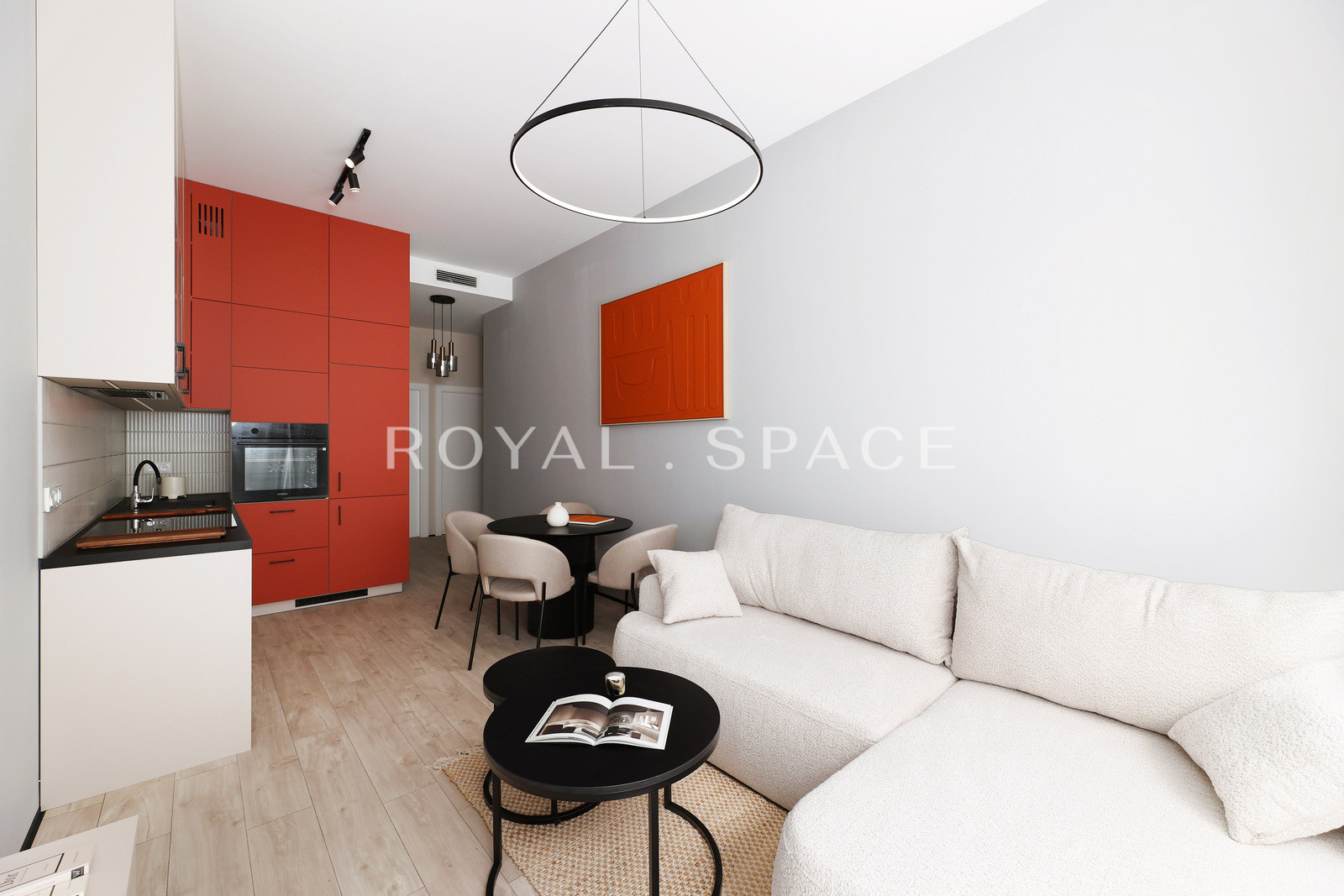 Modern flat with high ceilings at Młyny Mogilska!