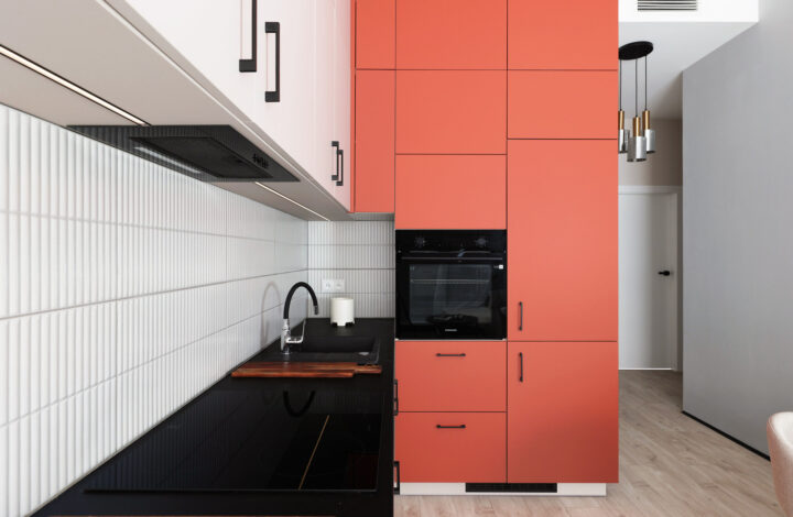 Modern flat with high ceilings at Młyny Mogilska!