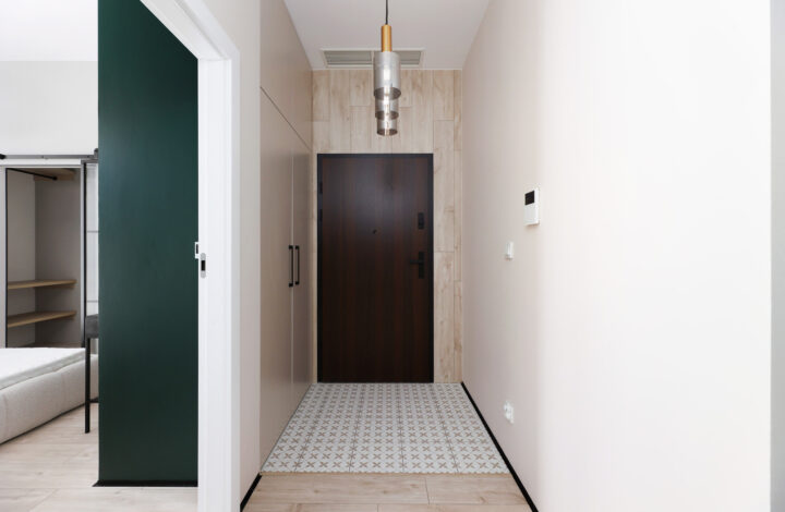 Modern flat with high ceilings at Młyny Mogilska!