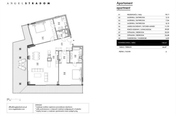 Найрозкішніший апартамент в Angel Stradom!