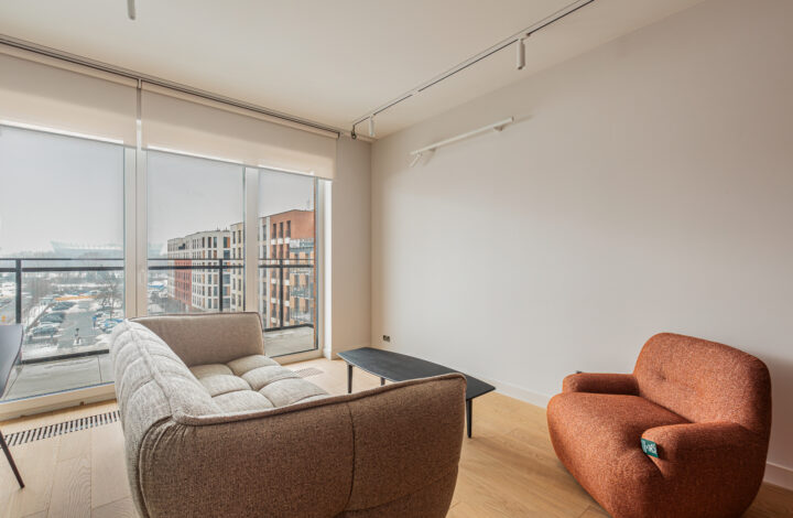 Apartament z widokiem na Stadion Narodowy