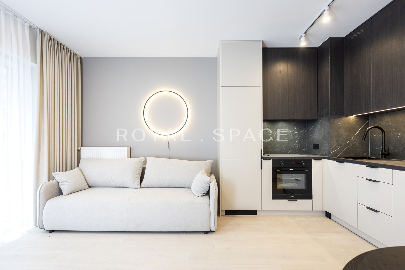 Nowoczesna kawalerka przy parku | BELG