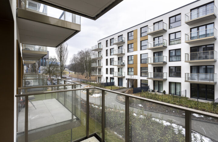 Nowoczesna kawalerka przy parku | BELG