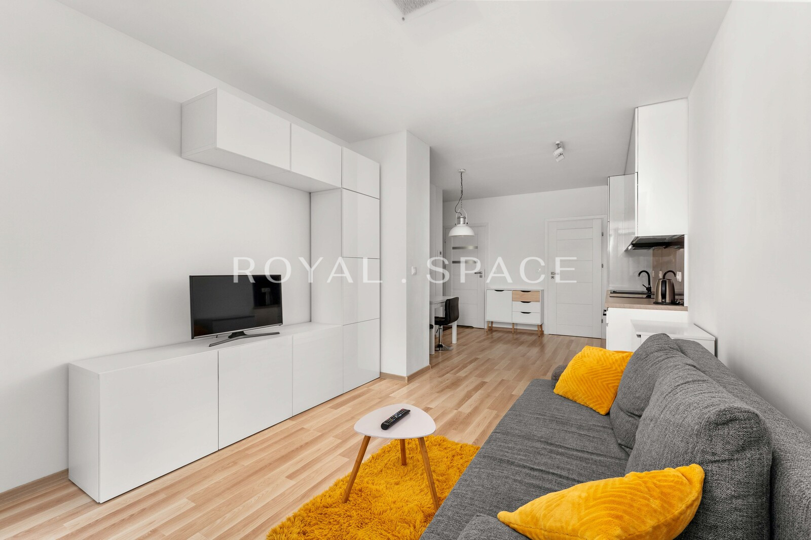 Світла квартира з балконом | Grzegórzki