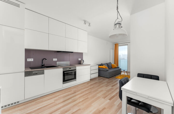 Світла квартира з балконом | Grzegórzki